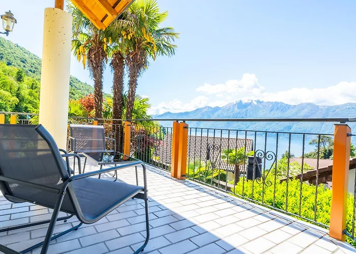 Schoene An Toplage Mit Gratis Parkplatz! Gambarogno